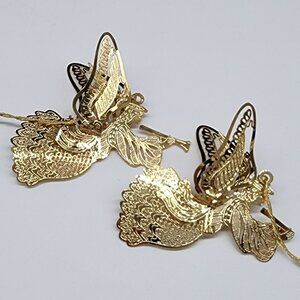 Baldwin Gold Plated Angel Christmas Tree Ornaments Delicate & Elegant Design